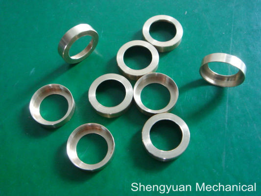 Electronics Turned CNC Precision Parts Brass / Copper Turning Machining Collar