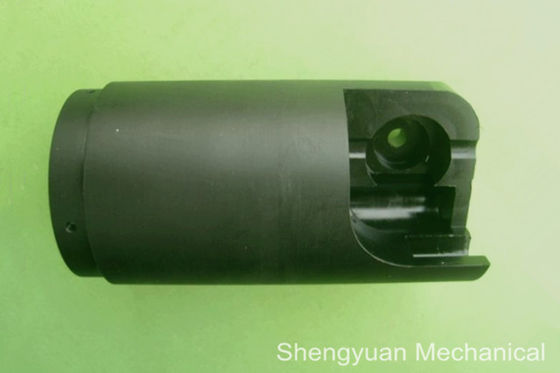 Black POM Precision CNC Turned Plastic Parts Custom Fabrication