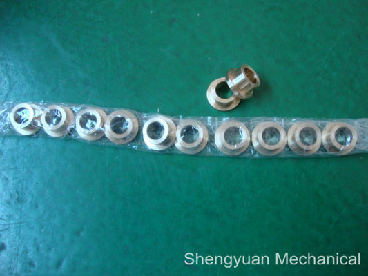 Precision Turned Parts Brass Bushing Dryer , Solid Lubricating Bronze Bushing