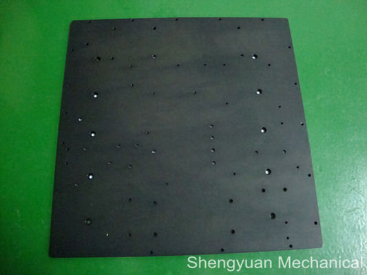 Al 6061/7075 Precision Milling Machined Parts with Black Anodized