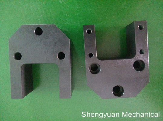 Black Oxide C.R.S CNC Precision Machine Parts Cylinder Mounting Bracket