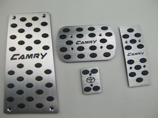 TOYOTA Automobile Spare Part Aluminum Alloy Pedal Pads , Auto Spare Parts