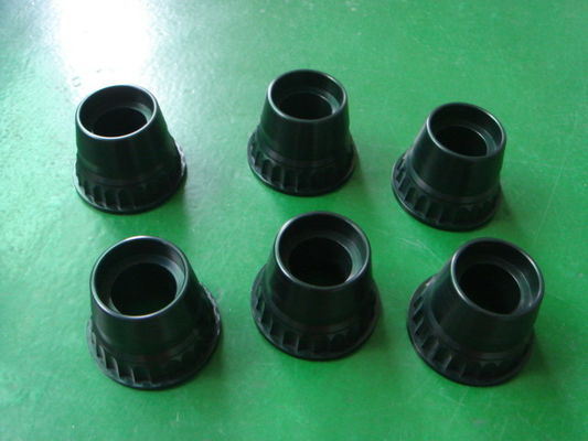 Precision CNC Machining Knurling ini bagian dengan hitam Anodized untuk Printer bagian