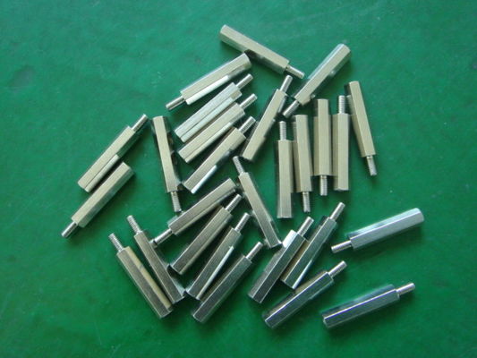 Niestandardowe Precision toczone CNC Toczenie Spacer Hex MS o różnej wielkości