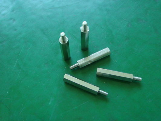 Niestandardowe Precision toczone CNC Toczenie Spacer Hex MS o różnej wielkości