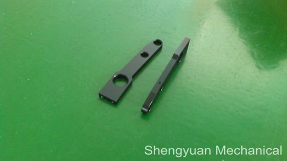 6061 Precision Parts Milling Machining dengan Black Anodized Side Plate