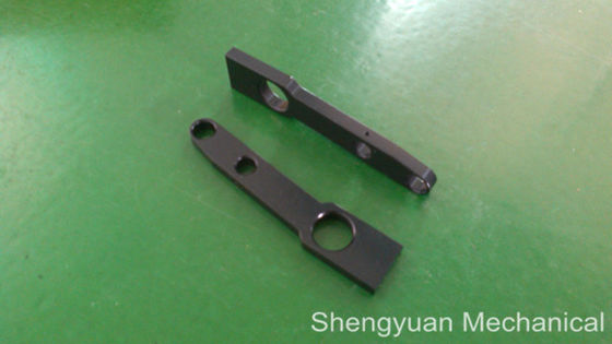 6061 Precision Parts Milling Machining dengan Black Anodized Side Plate