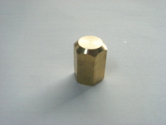 Tuỳ chỉnh Brass CNC Precision Machining, lục giác đồng thau CNC Bushing Quay Phụ