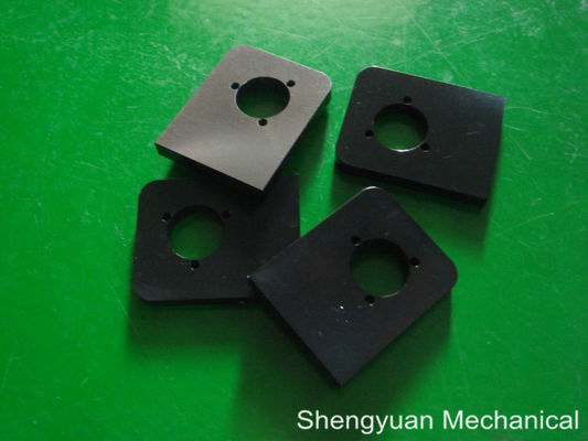 อลูมิเนียม 6061/6063 CNC เครื่องจักรความแม่นยำ Broching ด้วยสีดำ Anodize