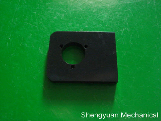 อลูมิเนียม 6061/6063 CNC เครื่องจักรความแม่นยำ Broching ด้วยสีดำ Anodize