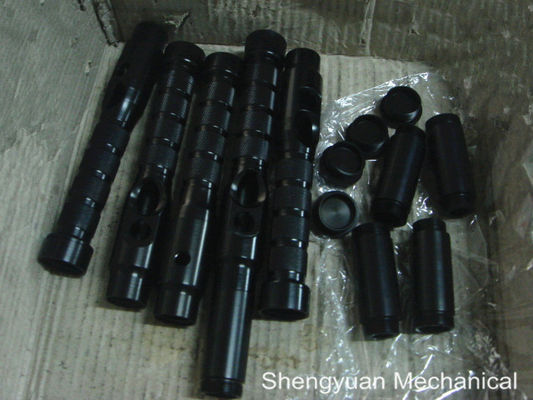 Polishing CNC Precision Machining Aluminium Majelis Satuan HV Tabung / Bawah Cap