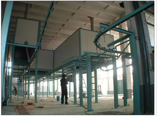 Warna cat Powder Coating garis peralatan sistem untuk pipa