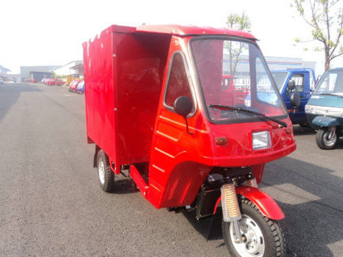200cc CDI موتوری سه چرخ های حمل بار موتور سه چرخه با خنک کننده با هوا