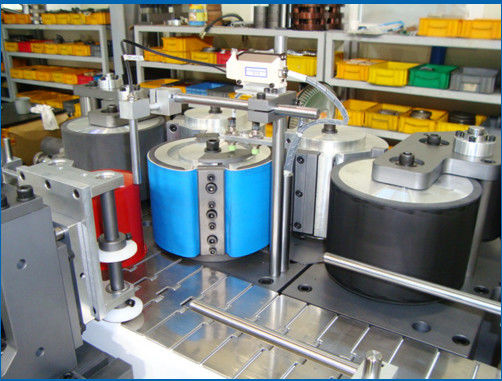 PLC điều khiển Chương trình tự động Hai Màu sắc PAD Máy in Với 4 bánh xe