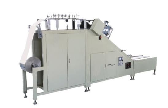 Kecepatan tinggi Air Filter Produksi Line untuk Terpisah Aluminium Foil Corrugating, 20 lembar / menit