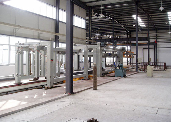 Linea di produzione del blocchetto di alta precisione AAC, macchina del mattone della calce della sabbia di AAC