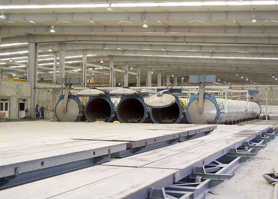 Linea di produzione del blocchetto di alta precisione AAC, macchina del mattone della calce della sabbia di AAC
