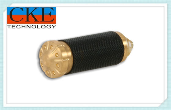 Knurled γυρίζοντας μέρη ακρίβειας ορείχαλκου με το Μαύρο που υποβάλλονται σε ανοδική οξείδωση για τη μοτοσικλέτα