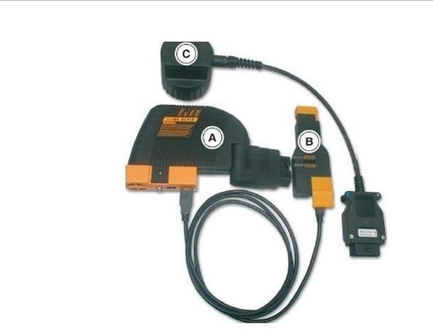 เครื่องสแกนเนอร์การวินิจฉัยเบื้องต้นของ BMW ICOM BMW ISIS ISID ด้วยซอฟต์แวร์เครื่องมือการเขียนโปรแกรม