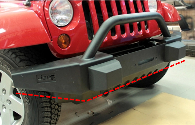 Các phụ tùng xe hơi sửa đổi cho Wrangler 2007 - 2015, loại ARB Steel Bumper