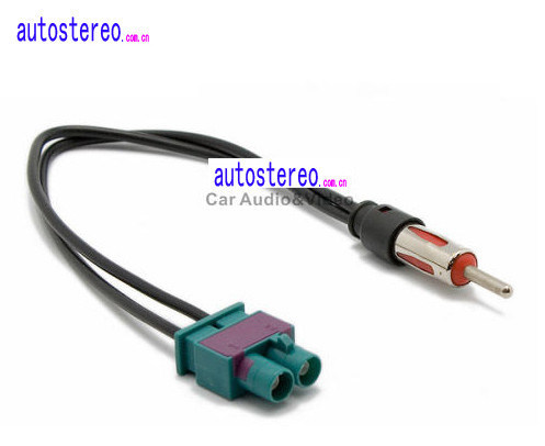 Car stereo aerial adaptor Auto Spare Parts for  Stereo Antenna Amplifiered Plug Connector