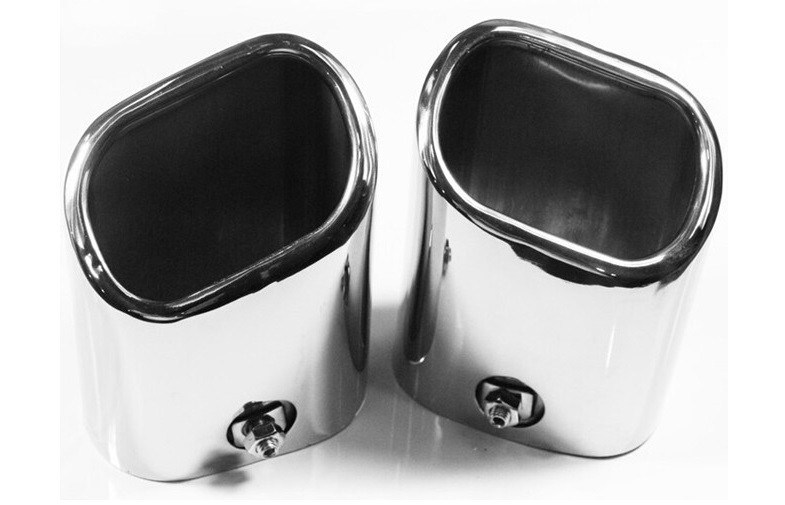 Peças sobressalentes de automóveis de aço inoxidável Cobertura do tubo de escape para Benz GLK 2008 2012