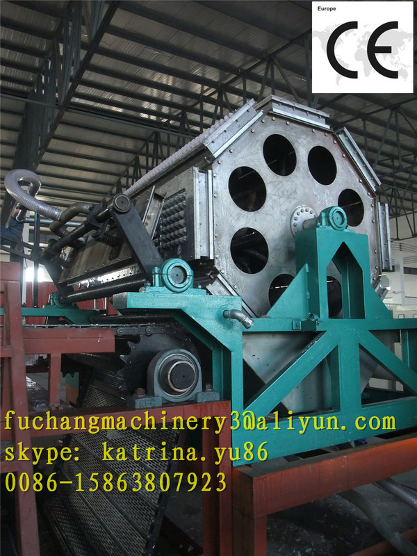 Tipo rotatorio linea di produzione del vassoio dell'uovo della carta macchina (FC-ZMG3-24)