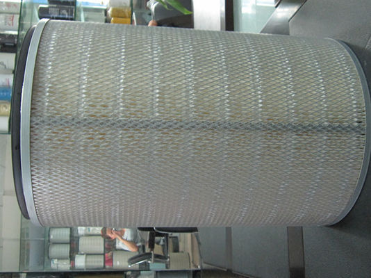 White Cartridge Automobile Air Filters Loaders For Forklift AF336M / P181102