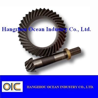 Pinion Gear Transmission Spare Parts Carbon steel With Bright Surface