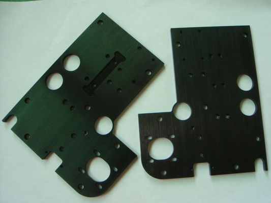 Aluminium With Black Anodize CNC Precision Machining Sheet Metal Bending