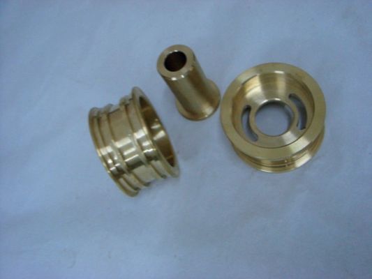 Brass / Copper Precision Turning Machining Parts For Hardware And Electronics