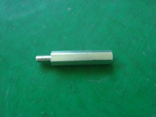 Custom Precision Turned Parts , CNC Turning Spacer Hex MS With Different Size