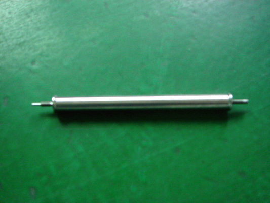 Custom Stainless Steel Precision Turned Parts , Tube Screw Barrels With Fine Thread / Zinc Plated