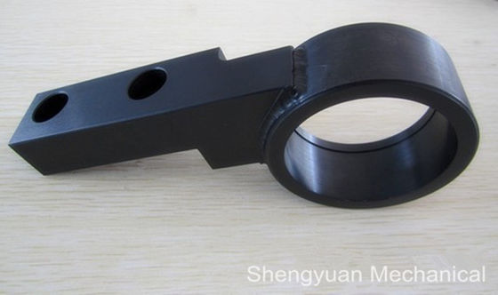 Non-standard Precision Milling Machine Accessories Black Anodize Al6061
