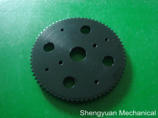 Black Anodize Precision Turned Parts Al6061 Chromira Core Hub Base Take Up