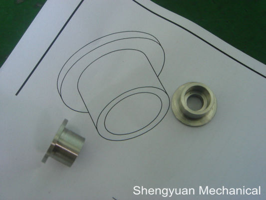 Aluminium Precision Turned Parts Plastic PA Injection Molding Machining Sleeves