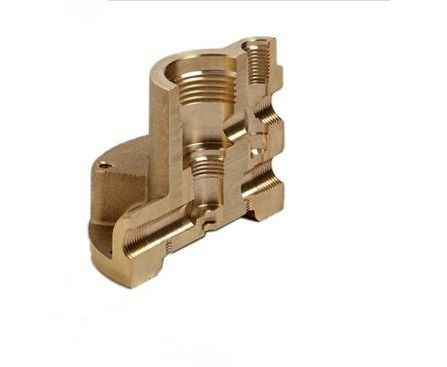 Custom High Precision CNC Machining , Brass Machining Parts With Nickel Plated