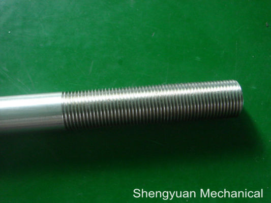 316 Stainless Steel Precision Turned Parts Push Rod Screw with 16 1/2 Length