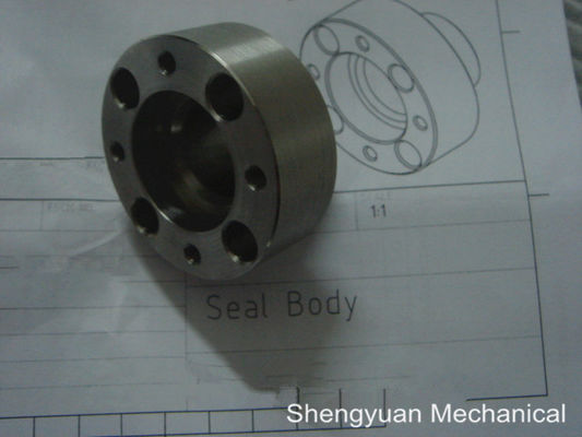 SUS304 CNC Precision Turning Parts Seal Body Shaft For Carrier Compressor Seal