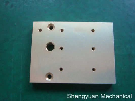 Aluminum CNC Precision Machining Heatsink Raf 65 / 24 With Yellow Alodine 1200 Surface