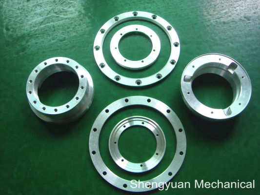 Industrial Auto CNC Precision Machining Aluminum Ring Parts With Zinc Plated