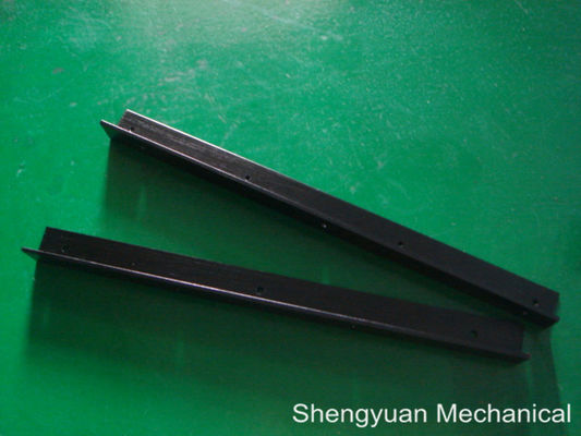 Polishing CNC Precision Machining , Perforated Black Anodized Aluminum Strips