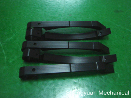 Black Anodized CNC Precision Machining Loading Guard Finger Aluminium 6061-T6