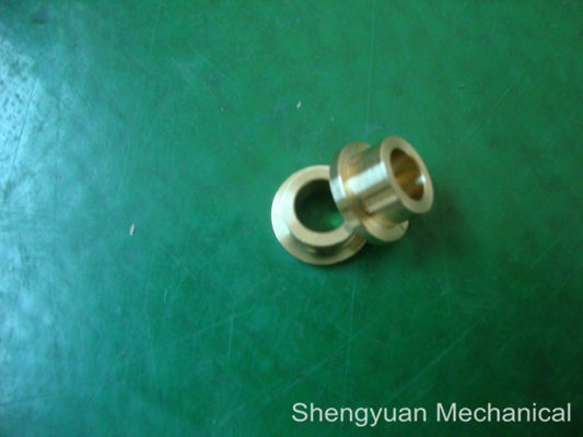 Precision Turned Parts Brass Bushing Dryer , Solid Lubricating Bronze Bushing