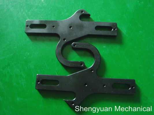 Al6061 CNC Precision Machining Parts Loading Door Latch with Anodized Black