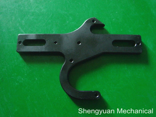 Al6061 CNC Precision Machining Parts Loading Door Latch with Anodized Black