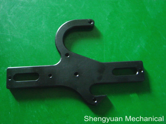 Al6061 CNC Precision Machining Parts Loading Door Latch with Anodized Black