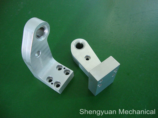 AL7075 / AL 6061 Precision Milling Machined CNC Machining Parts with White Anodized
