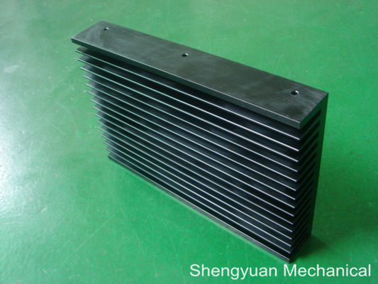 Black Anodize CNC Precision Machining Aluminum Extrusion Heatsink PS-60/160H