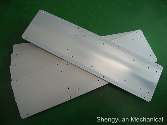 CNC Precision Machining Al6061 Base Plate Metal with Natural Anodize